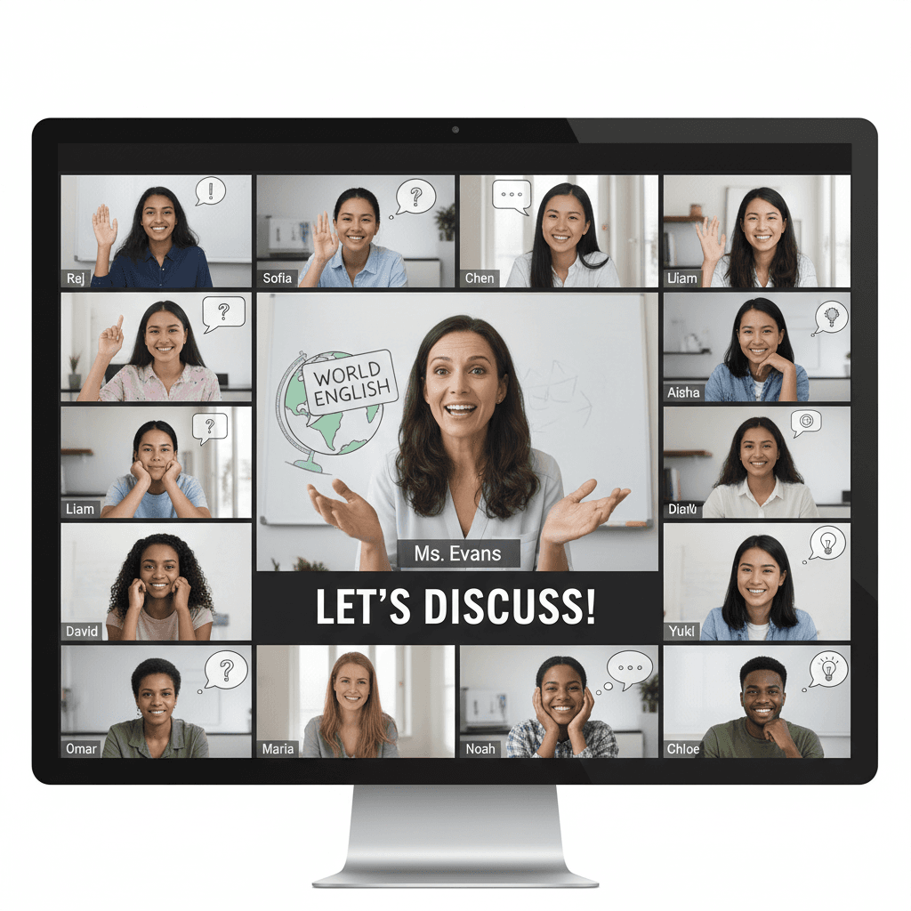 Group tutoring session